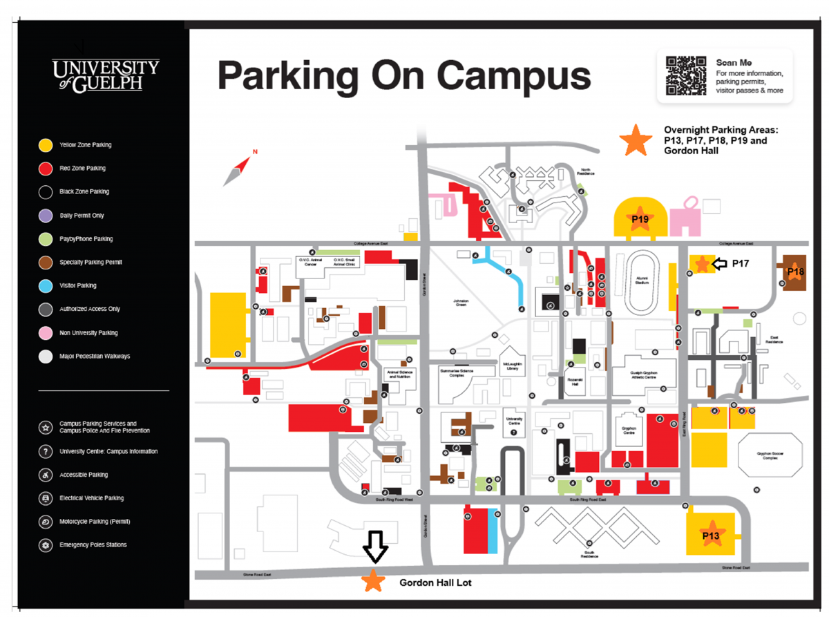 Overnight Parking Parking Map