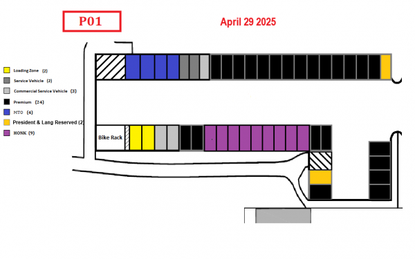 P01 Parking Map