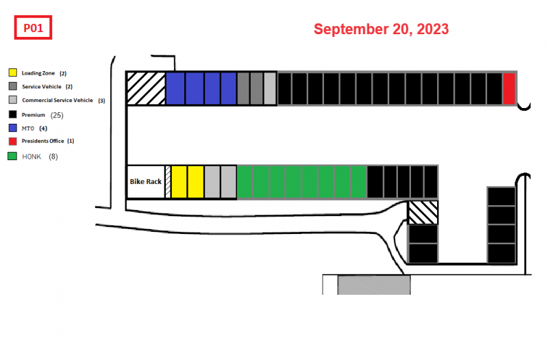 P01 Parking Map