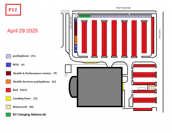 P12 Parking Map