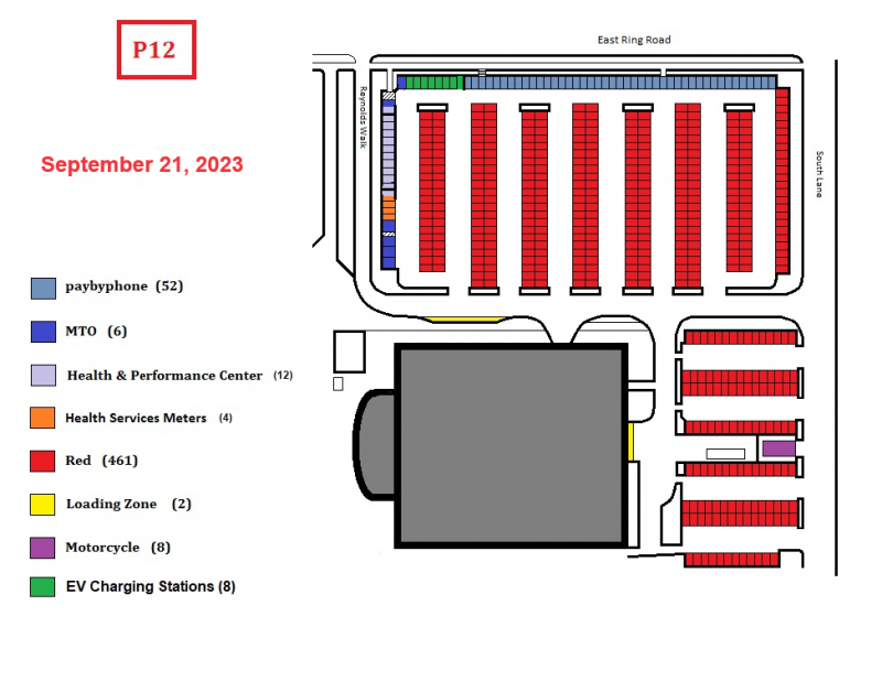 P12 Parking Map