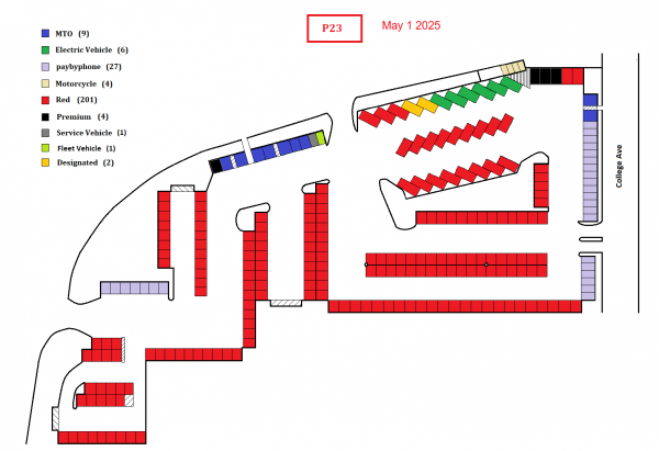 P23 Parking Map