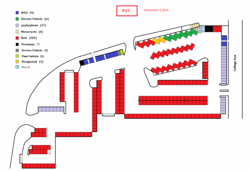 P23 Parking Map