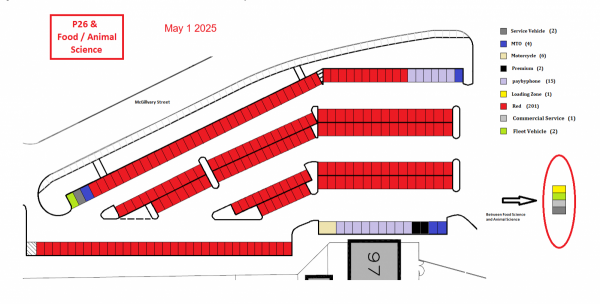 P26 Parking Map