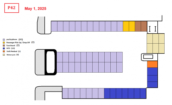 P42 Parking Map