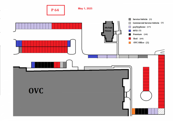 P64 Parking Map