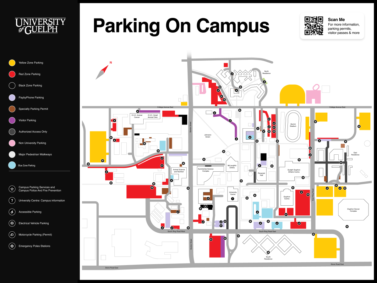 Printable Parking Map