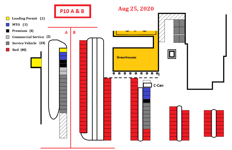 P10 Parking Map