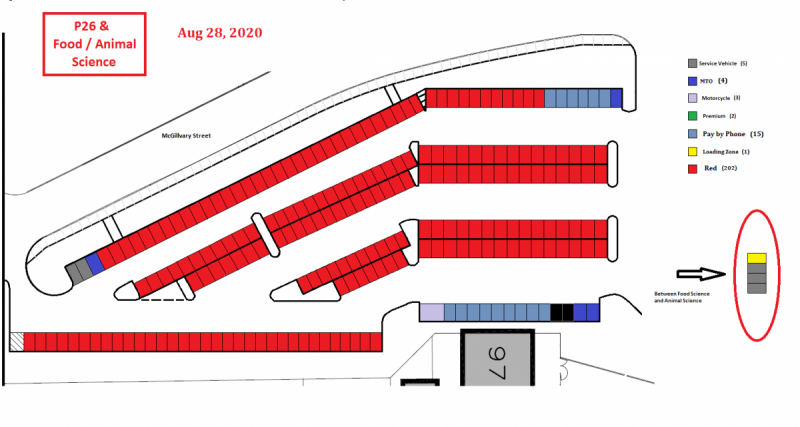 P26 Parking Map