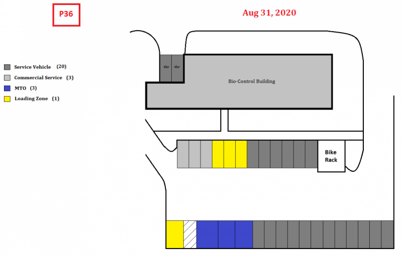 P36 Parking Map