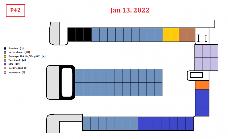 P42 Parking Map