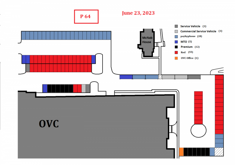 P64 Parking Map