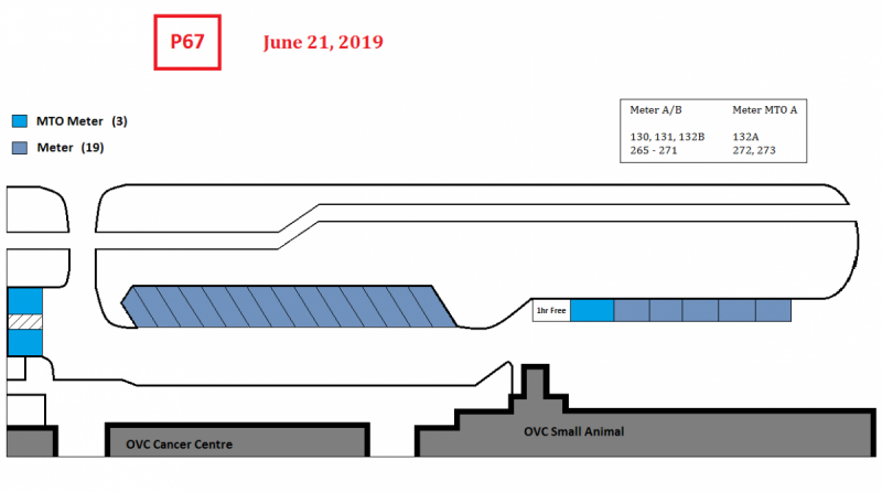 P67 Parking Map